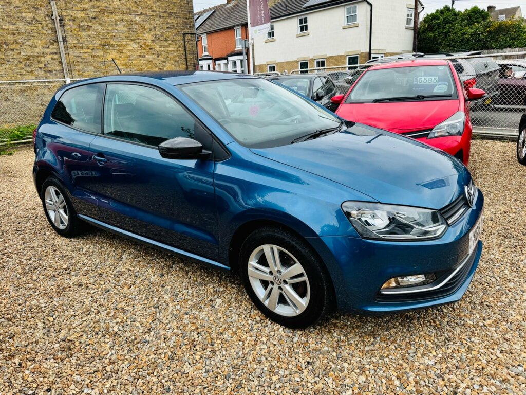 Volkswagen Polo 1.0 Bluemotion Tech Match Euro 6 Ss Blue