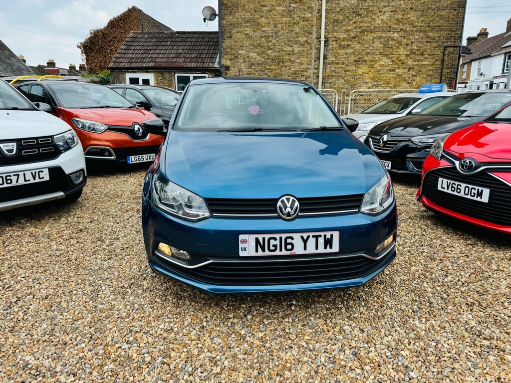 Volkswagen Polo 1.0 Bluemotion Tech Match Euro 6 Ss Blue #5