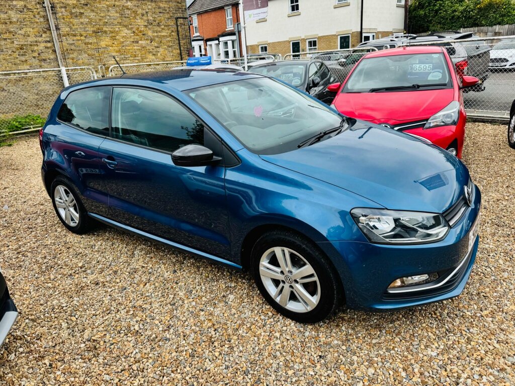 Volkswagen Polo 1.0 Bluemotion Tech Match Euro 6 Ss Blue #3