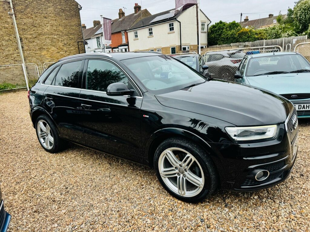 Audi Q3 2.0 Tdi S Line Plus Quattro Euro 5 Ss Black #5
