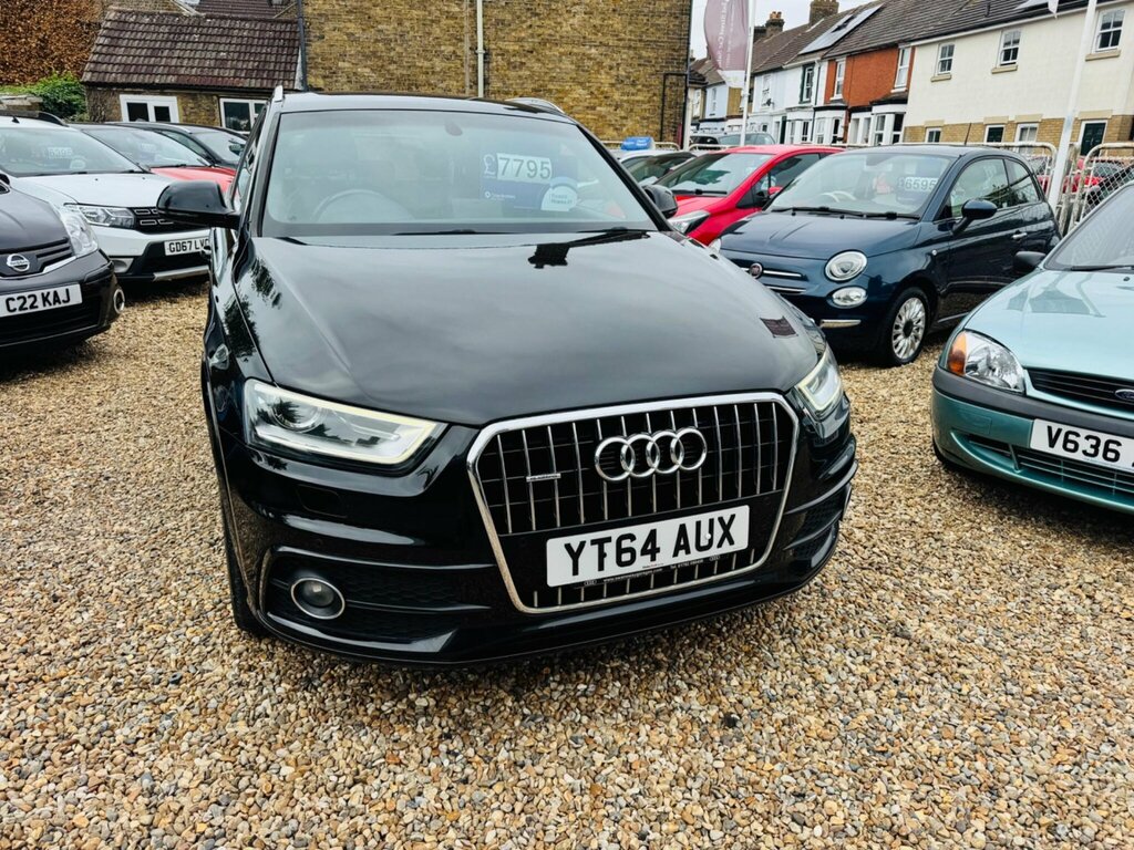 Audi Q3 2.0 Tdi S Line Plus Quattro Euro 5 Ss Black #2