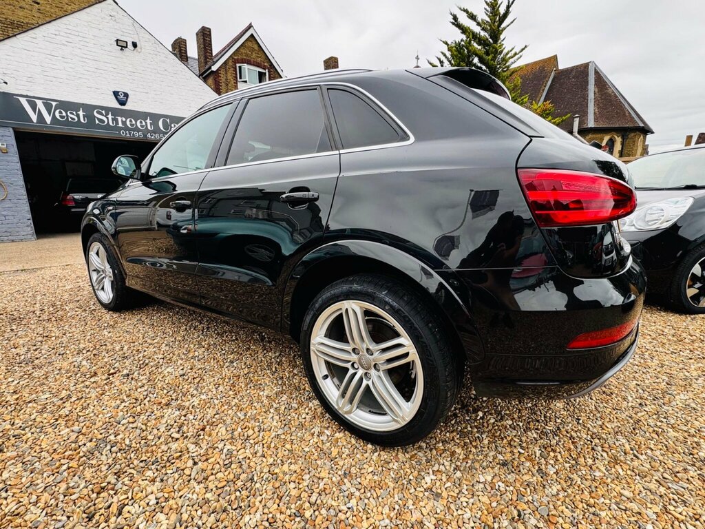 Audi Q3 2.0 Tdi S Line Plus Quattro Euro 5 Ss Black #4