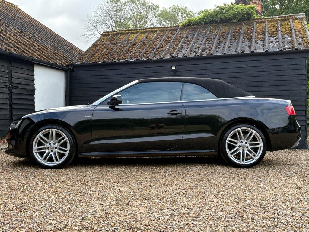Audi A5 2.0 Tdi S Line Multitronic Euro 6 Ss 2016 GX66UNM Black #6