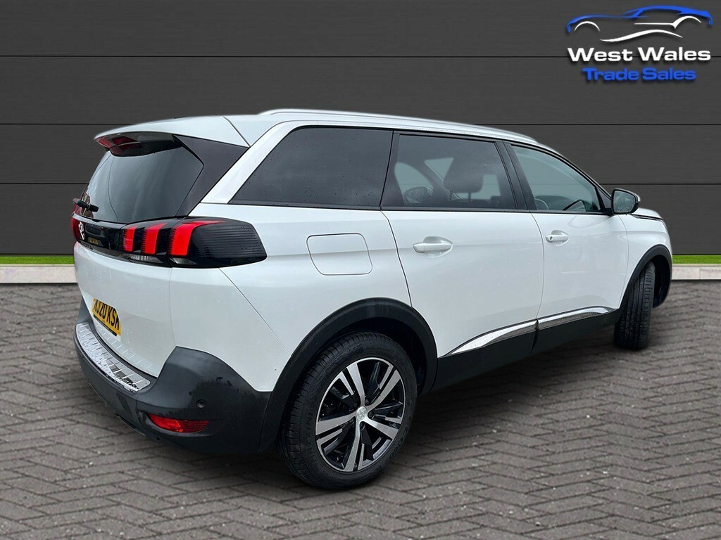 Peugeot 5008 Bluehdi Ss Allure White #4