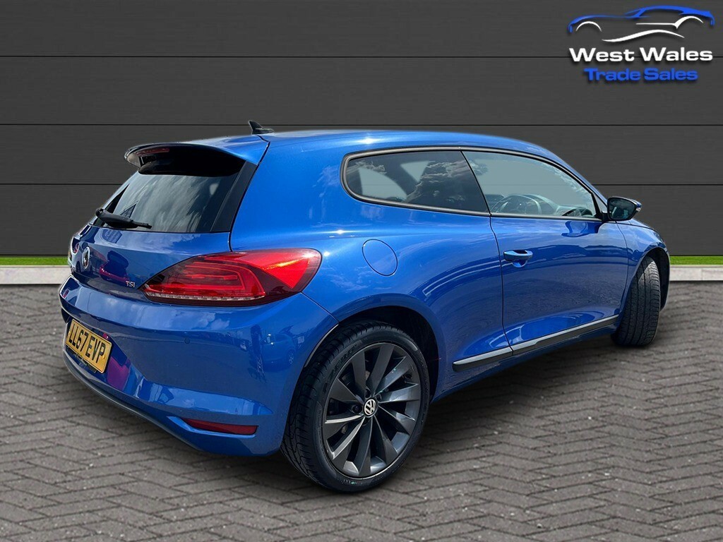 Volkswagen Scirocco Gt Tsi Bluemotion Technology Blue #4