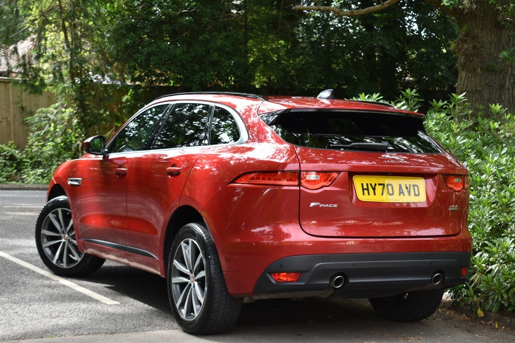 Jaguar F-Pace 2.0 L R-sport Awdpanoramic Roof20 Alloys HY70AVD Red #6