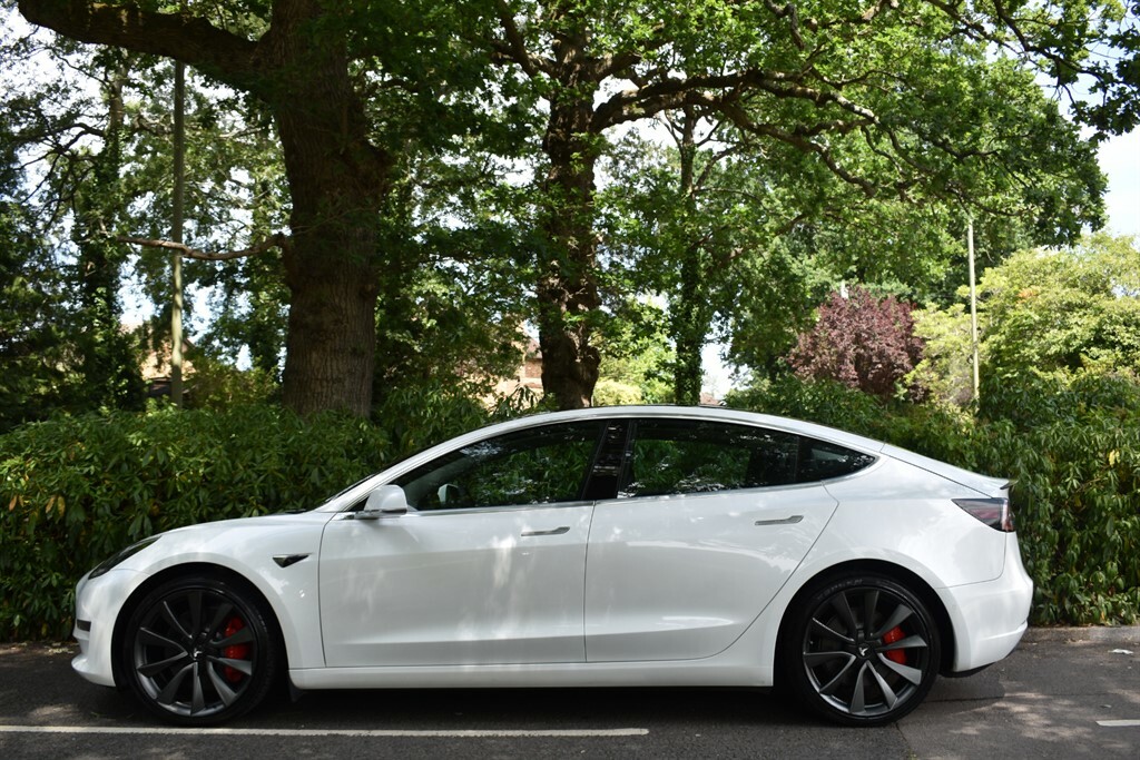 Tesla Model 3 Performance Awdpanoramic Roof White #6