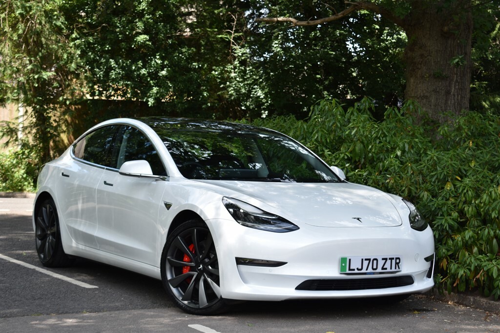 Tesla Model 3 Performance Awdpanoramic Roof White