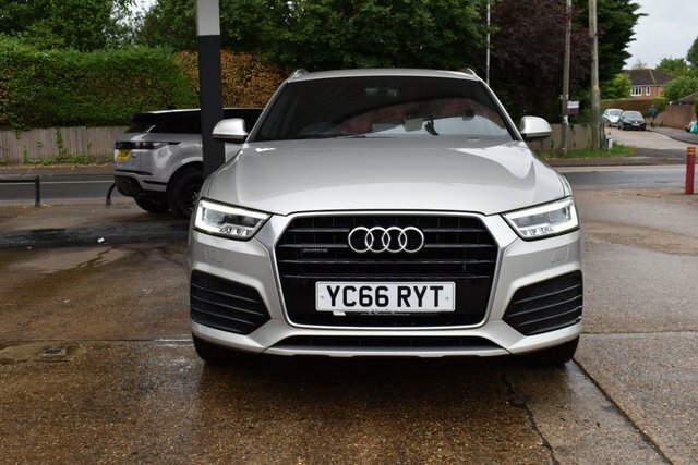 Audi Q3 2.0 Tdi S Line Plus Suv S Tronic Quattr YC66RYT Silver #2