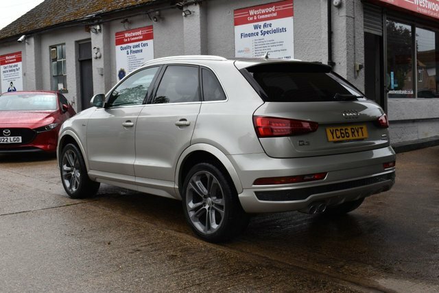 Audi Q3 2.0 Tdi S Line Plus Suv S Tronic Quattr YC66RYT Silver #5