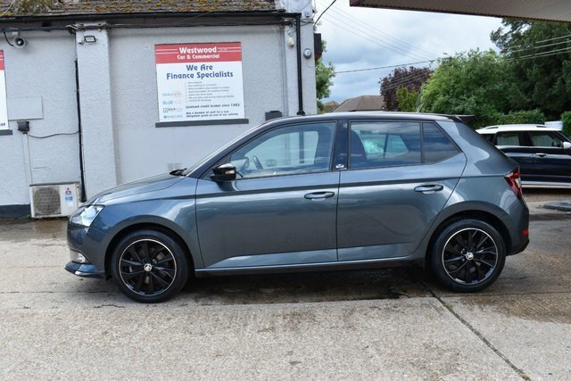 Skoda Fabia 1.0 Tsi Monte Carlo Hatchback Dsg Euro YE21KWW Grey #4
