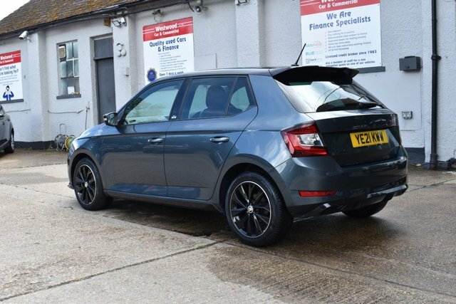 Skoda Fabia 1.0 Tsi Monte Carlo Hatchback Dsg Euro YE21KWW Grey #5