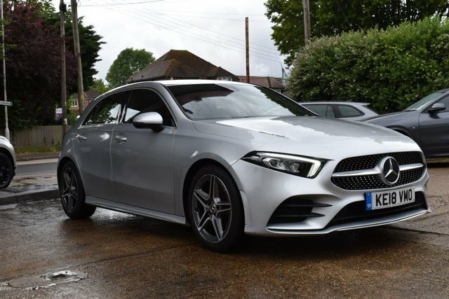 Mercedes-Benz A Class 1.3 A200 Amg Line Hatchback 7G-dct Euro KE18VMO Silver