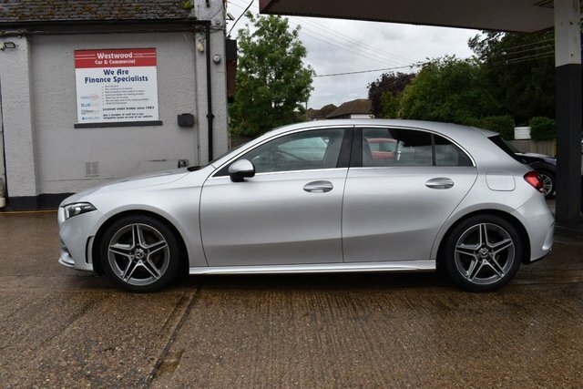 Mercedes-Benz A Class 1.3 A200 Amg Line Hatchback 7G-dct Euro KE18VMO Silver #4