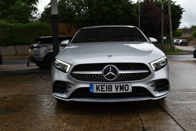 Mercedes-Benz A Class 1.3 A200 Amg Line Hatchback 7G-dct Euro KE18VMO Silver #2