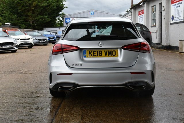 Mercedes-Benz A Class 1.3 A200 Amg Line Hatchback 7G-dct Euro KE18VMO Silver #6
