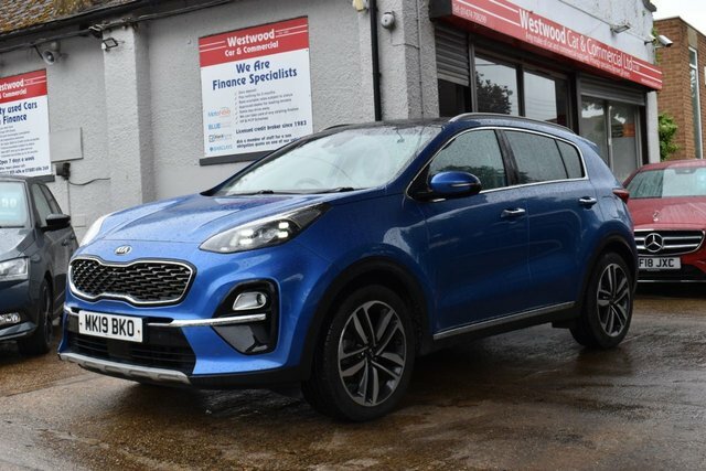 Kia Sportage 1.6 Crdi 4 Suv Dct Euro 6 Ss 134 Bh Blue