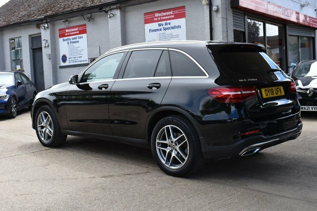 Mercedes-Benz GLC Class 2.1 Glc250d Amg Line Suv G-tronic 4Mat OY18UFK Black #5