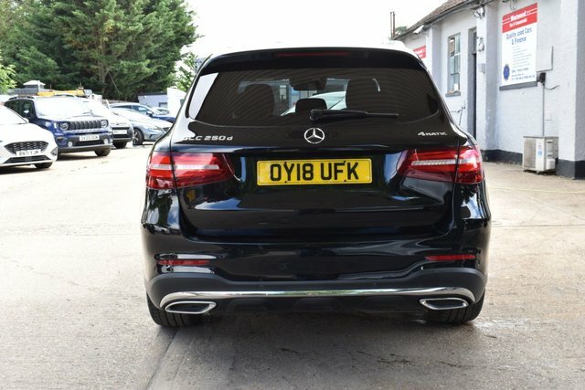 Mercedes-Benz GLC Class 2.1 Glc250d Amg Line Suv G-tronic 4Mat OY18UFK Black #6