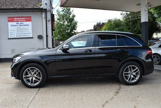 Mercedes-Benz GLC Class 2.1 Glc250d Amg Line Suv G-tronic 4Mat OY18UFK Black #4