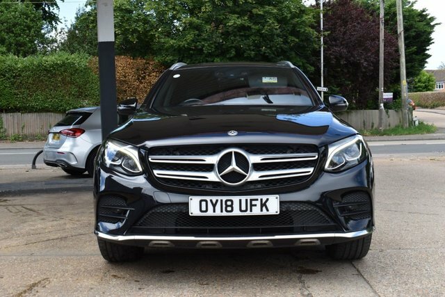 Mercedes-Benz GLC Class 2.1 Glc250d Amg Line Suv G-tronic 4Mat OY18UFK Black #2