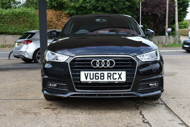 Audi A1 1.4 Tfsi S Line Sportback Euro 6 VU68RCX Black #2
