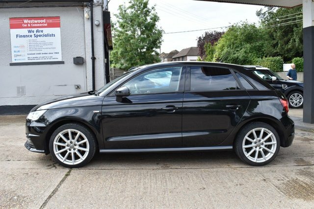 Audi A1 1.4 Tfsi S Line Sportback Euro 6 VU68RCX Black #4