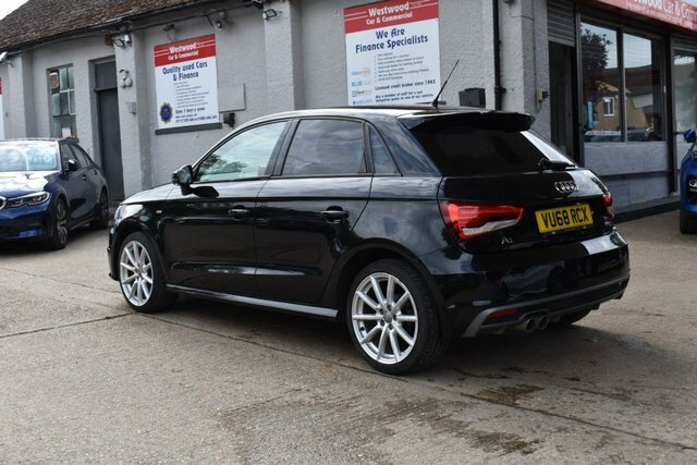 Audi A1 1.4 Tfsi S Line Sportback Euro 6 VU68RCX Black #5