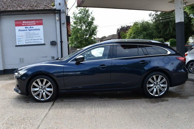Mazda 6 2.5 Skyactiv-g Gt Sport Tourer Eur Blue #4