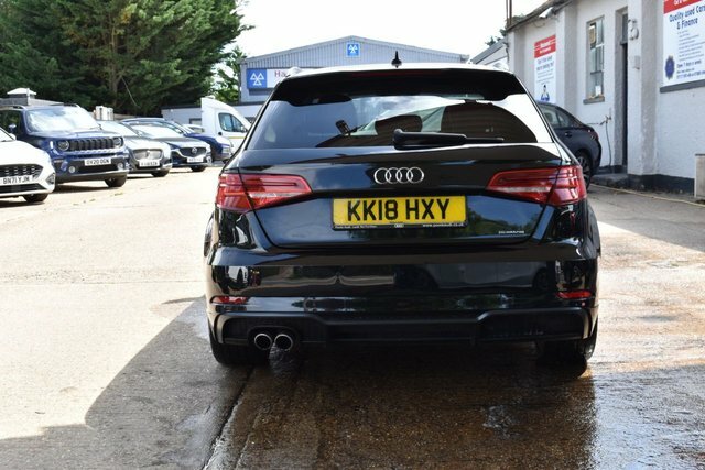Audi A3 2.0 Tfsi Black Edition Sportback S Tron KK18HXY Black #6