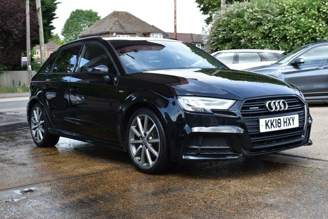 Audi A3 2.0 Tfsi Black Edition Sportback S Tron Black