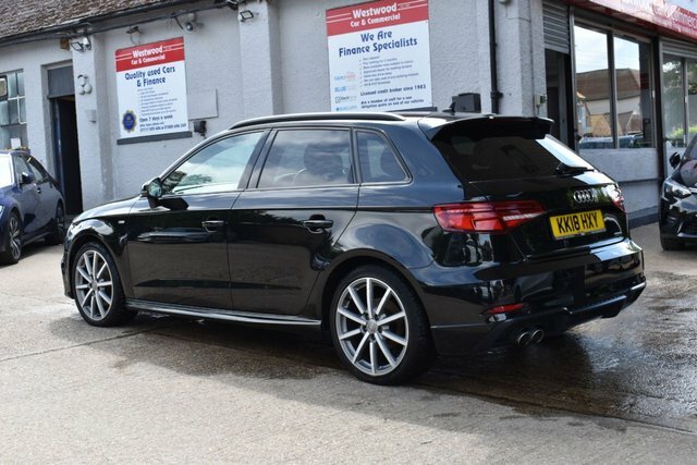 Audi A3 2.0 Tfsi Black Edition Sportback S Tron KK18HXY Black #5