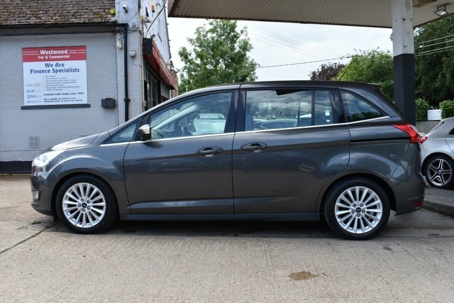 Ford Grand C-Max 2.0 Tdci Titanium Mpv Powershift Euro 6 Grey #4