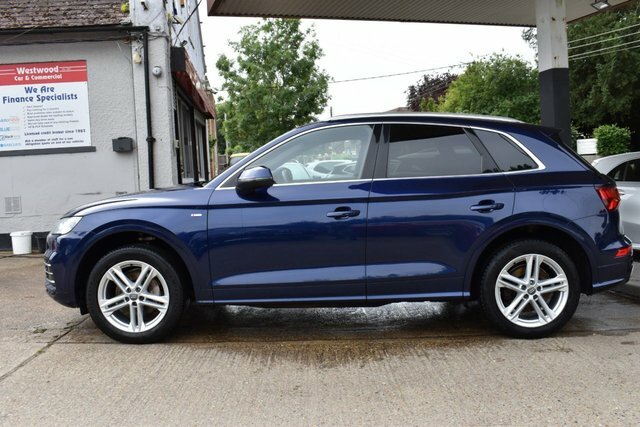 Audi Q5 2.0 Tdi S Line Suv S Tronic Quattro Eur RK67HZA Blue #4