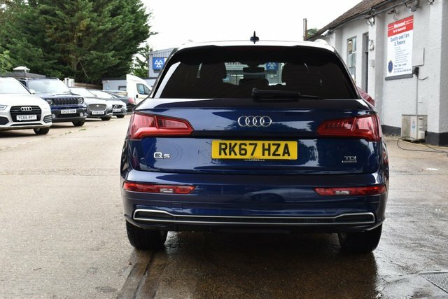 Audi Q5 2.0 Tdi S Line Suv S Tronic Quattro Eur RK67HZA Blue #6