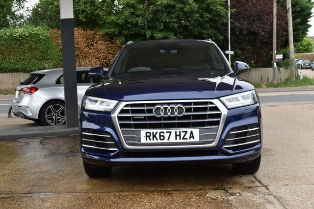 Audi Q5 2.0 Tdi S Line Suv S Tronic Quattro Eur RK67HZA Blue #2
