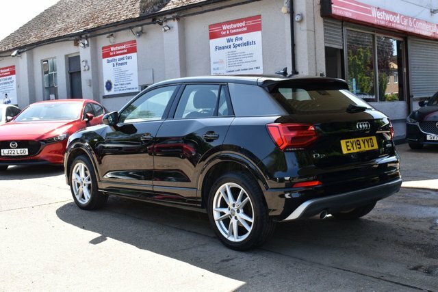 Audi Q2 1.6 Tdi 30 S Line Suv S Tronic Euro 6 EY19YYD Black #5