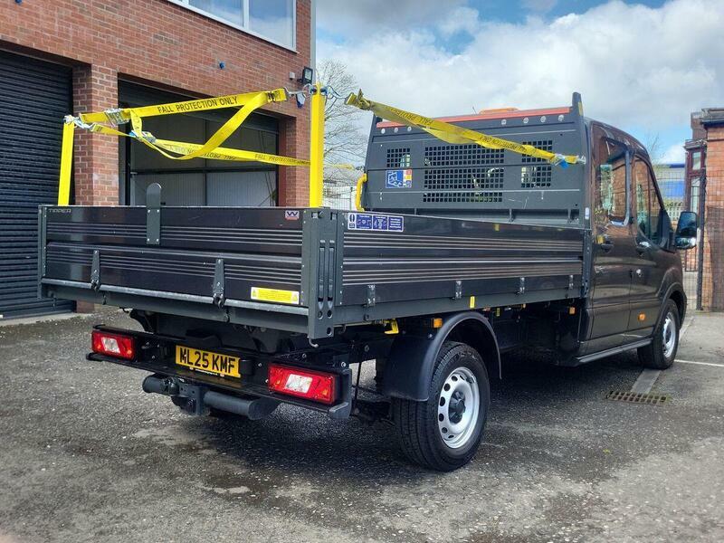 Ford Transit Custom 2.0 350 Ecoblue Leader Tipper Fwd ML25KMF  #3