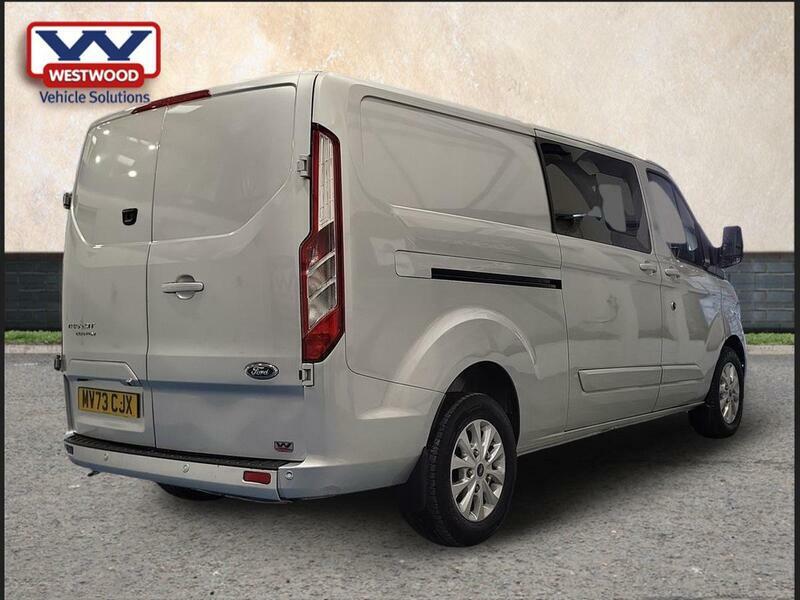 Ford Transit Custom Tsit 350 L3 H2 Trend Van 130Ps Fwd White #3