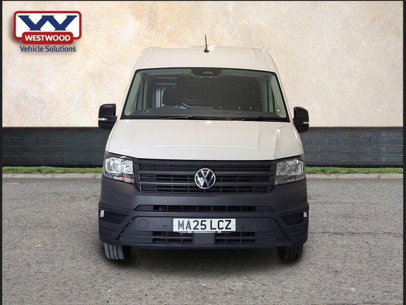 Volkswagen Crafter Cr35 Commerce Plus Mwb 140Ps Parking Sensorsdigi White #8