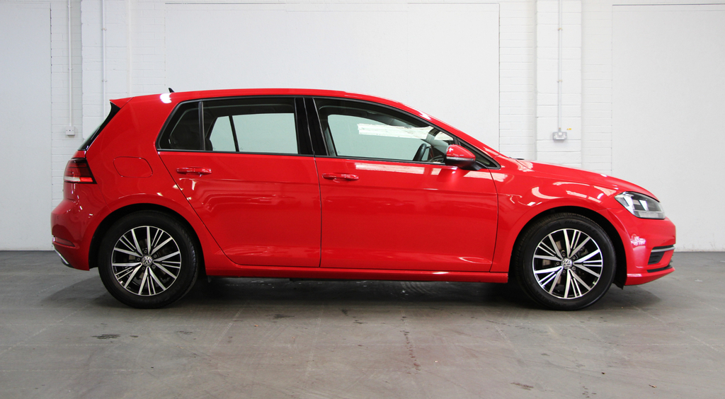 Volkswagen Golf Tsi Evo Se Dsg Euro6 Ss 130 Finance Avai CK68YUL Red #4