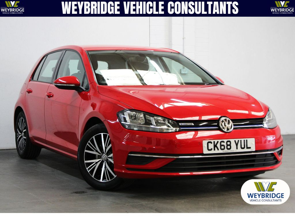 Volkswagen Golf Tsi Evo Se Dsg Euro6 Ss 130 Finance Avai Red