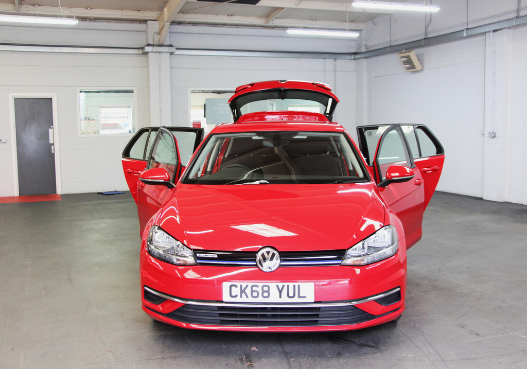 Volkswagen Golf Tsi Evo Se Dsg Euro6 Ss 130 Finance Avai CK68YUL Red #3