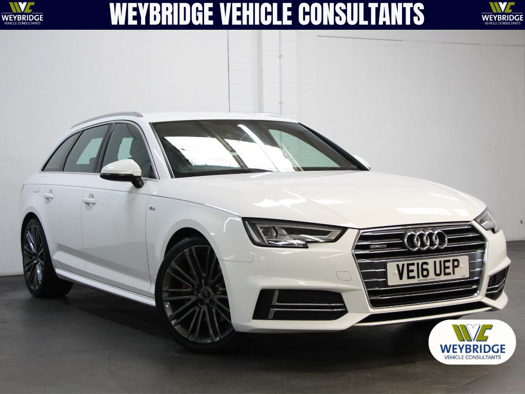Audi A4 Avant Tdi Quattro S-line Avant 190 Very Tidy Example, White