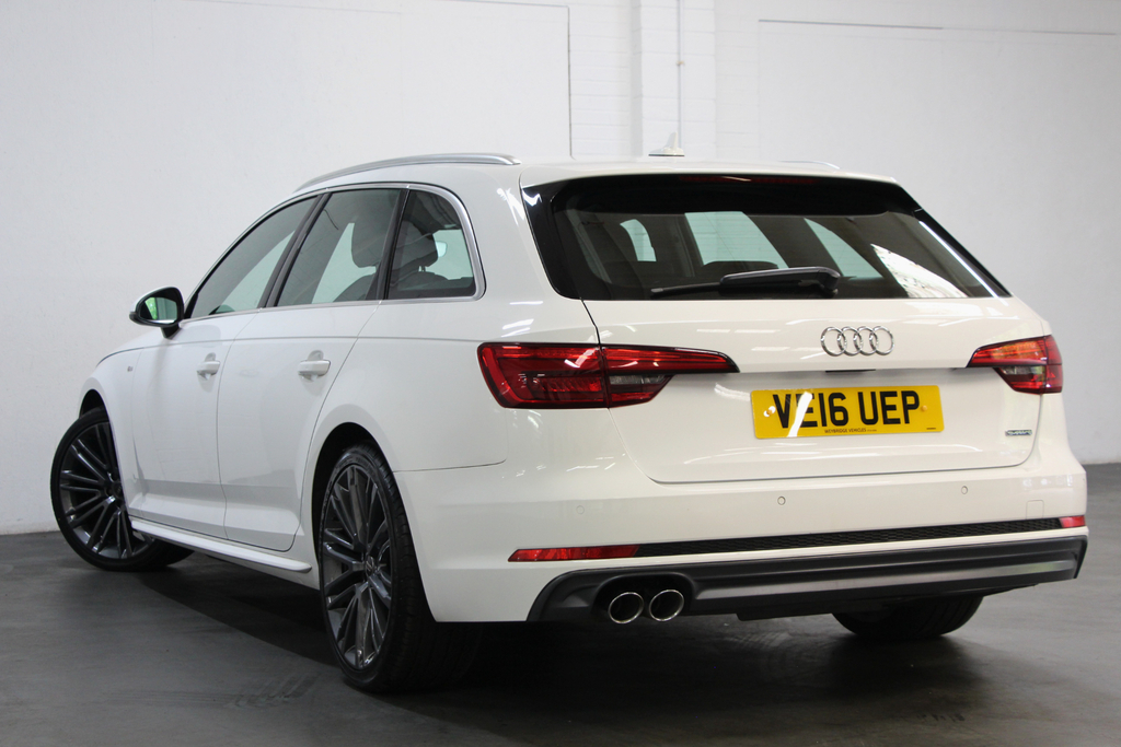 Audi A4 Avant Tdi Quattro S-line Avant 190 Very Tidy Example, VE16UEP White #6