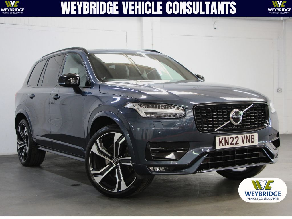 Volvo XC90 B5 Mhev R-design Suv Awd 250 Outstanding Exampl KN22VNB Blue