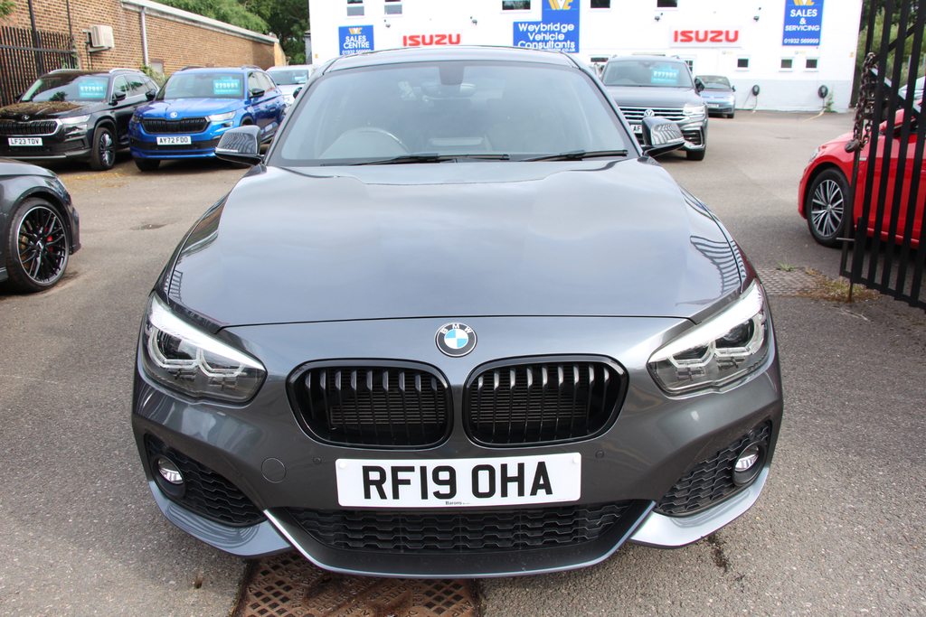 BMW 1 Series 118I M Sport Shadow Edition 136 Finance Fro Grey