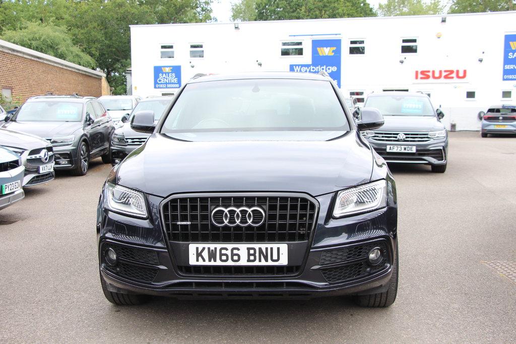 Audi Q5 2.0 Tdi Quattro S Line Plus 187 Bhp Blue #1