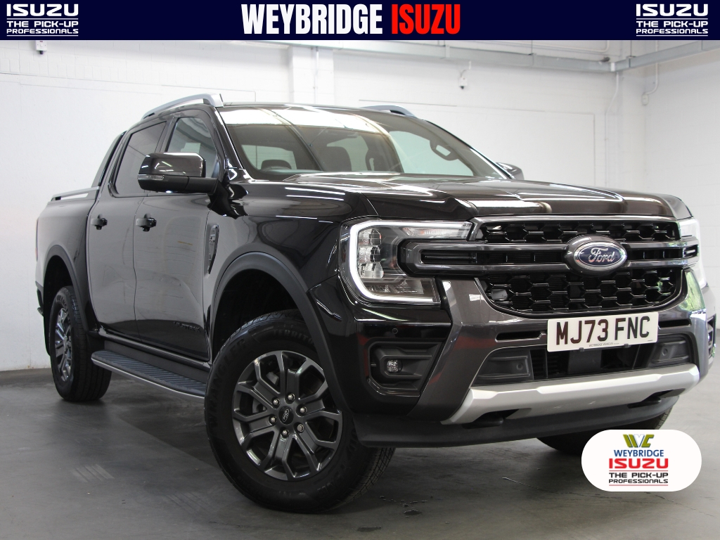 Ford Ranger Td Ecb Wildtrak Pickup Double Cab 4X4 205 Finan MJ73FNC Black