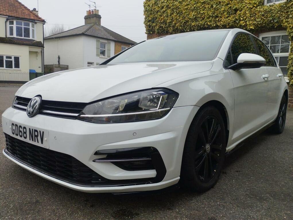 Volkswagen Golf 1.5 Tsi Evo R-line Dsg Euro 6 Ss GD68NRV White #4